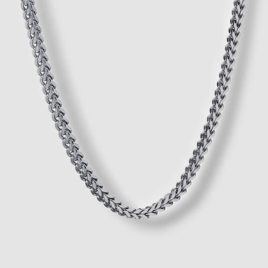 Foxtail Chain Silver 22 Inches 4mm Tiara