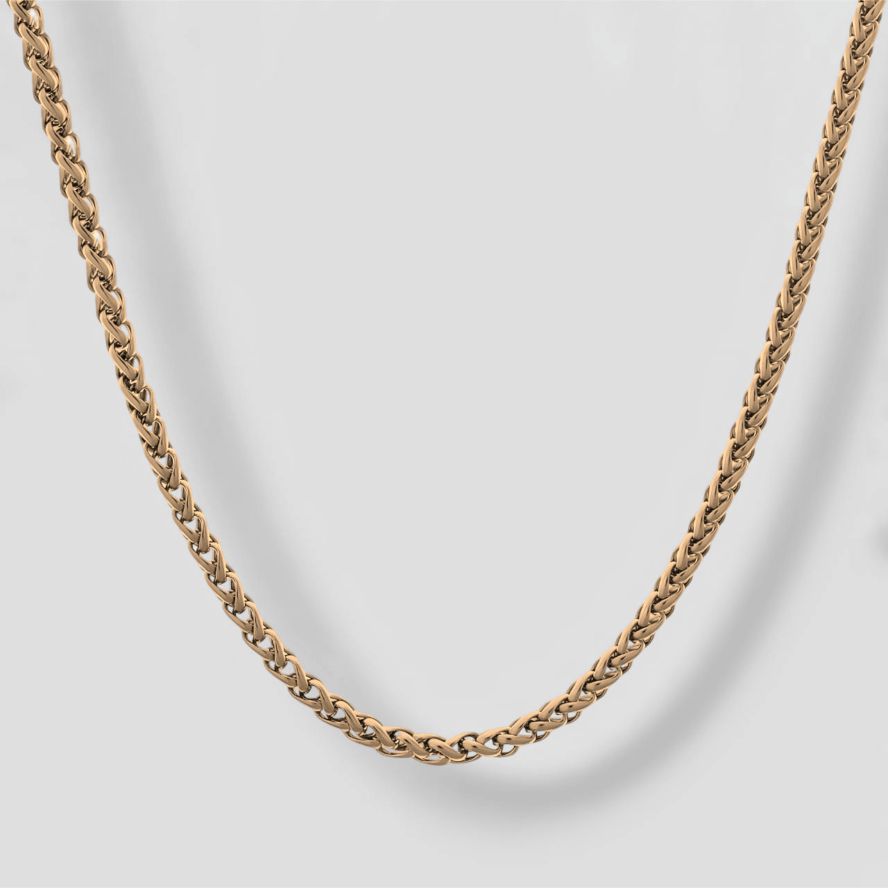 Wheat Chain 3mm Gold Tiara