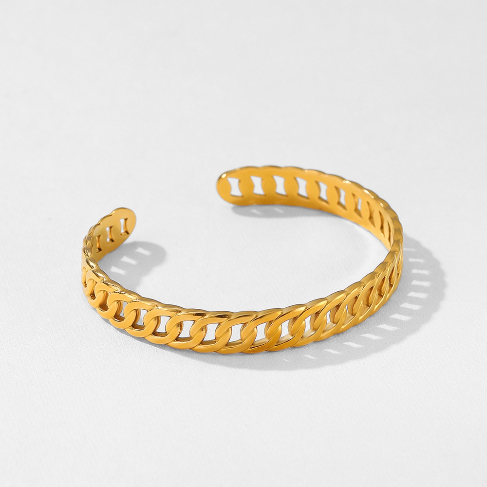 Cuban cuff Bracelet Golden My Store