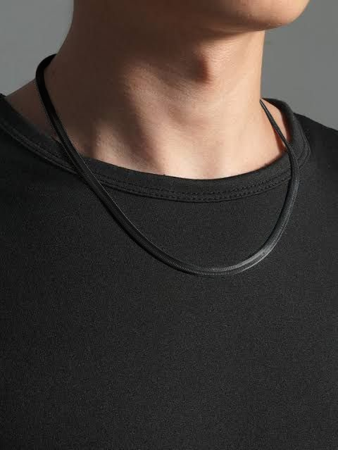 Scale Chain 5mm Black Tiara