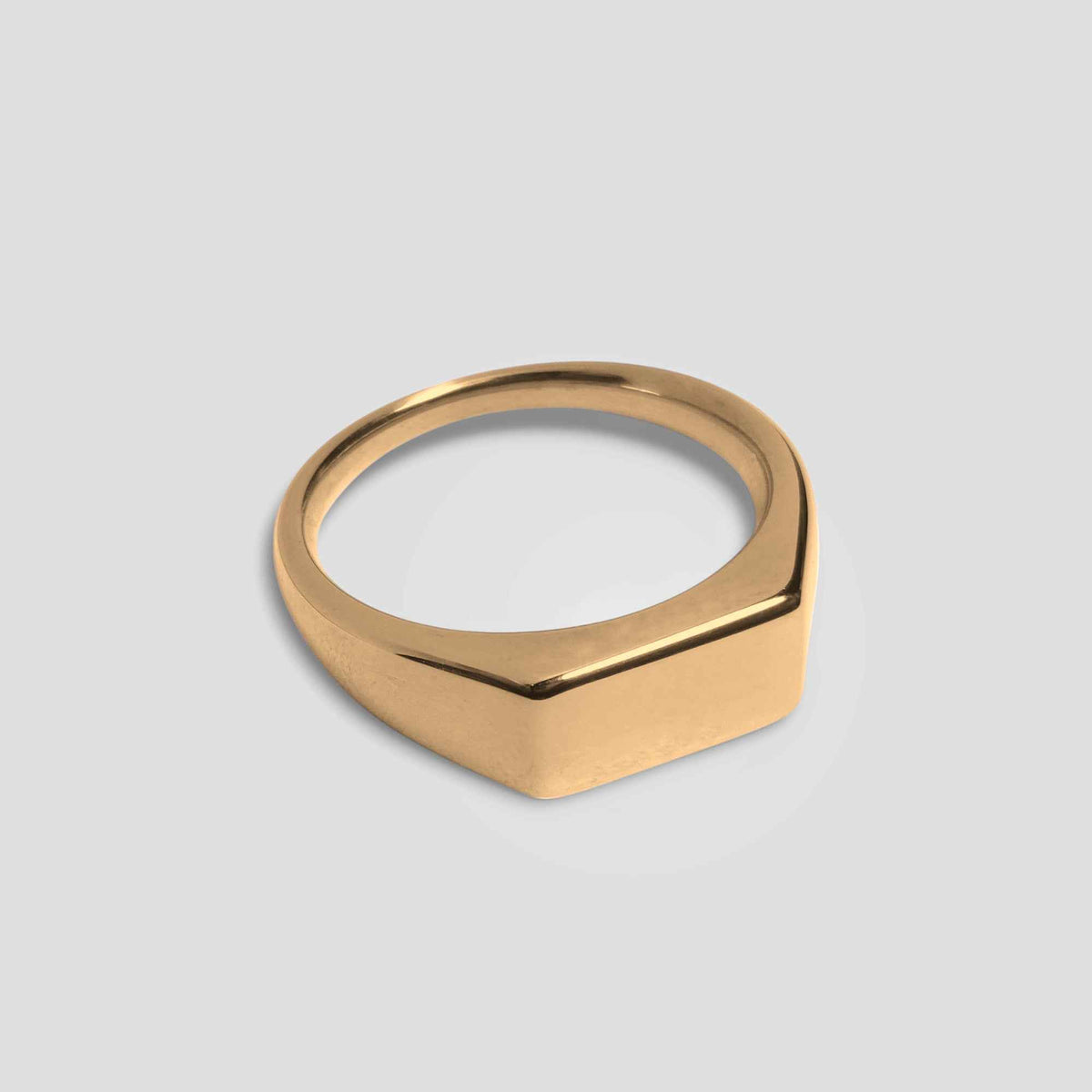 Signet Ring Golden Tiara