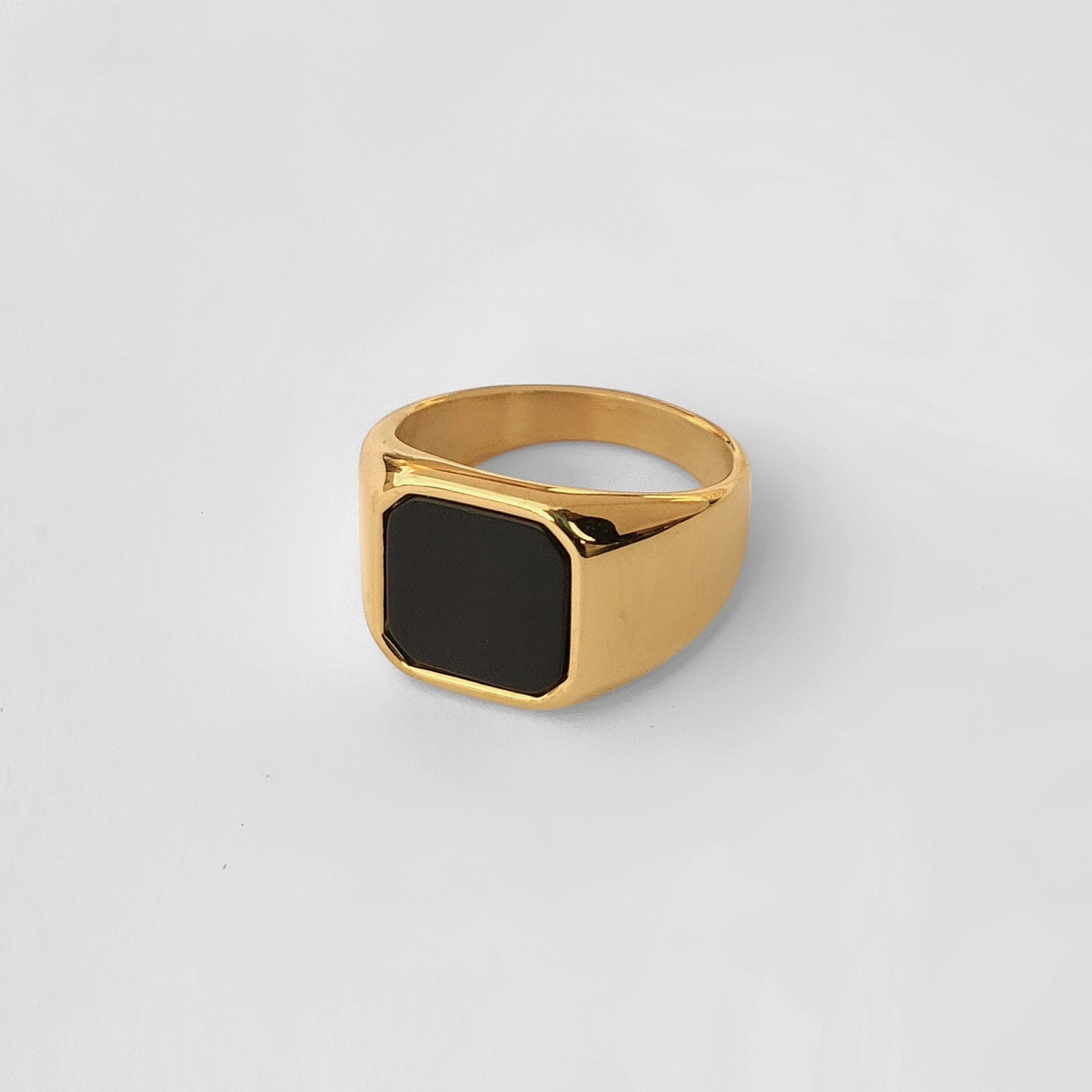 Square Signet Ring [Golden] Tiara