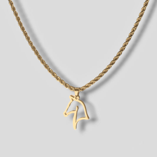 Knight Pendant [Golden]