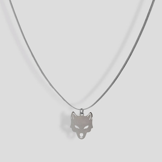 Wolf Pendant [Silver]