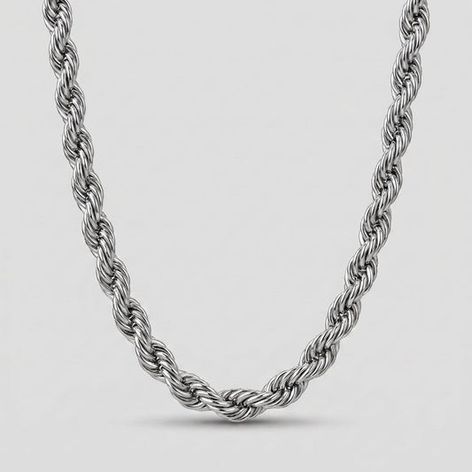 Rope Chain 4mm [Silver]