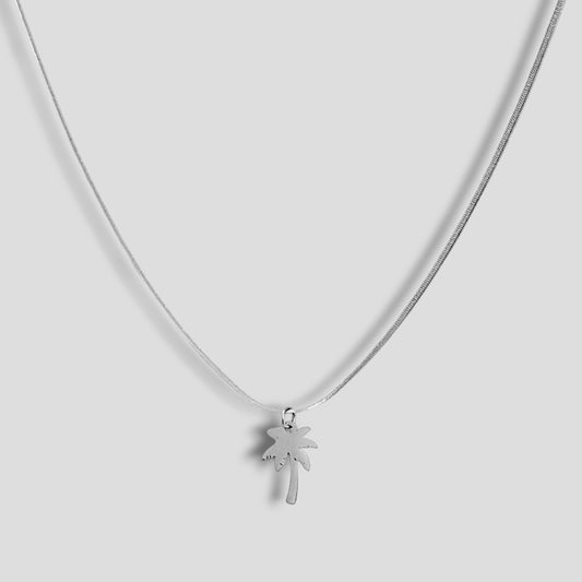 Palm Tree Pendant [Silver]