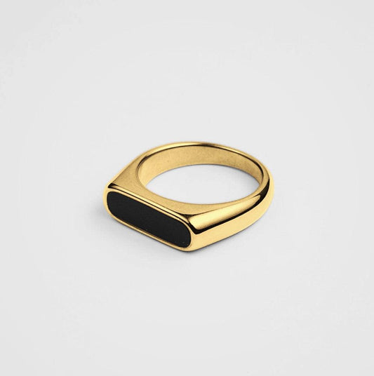 Signet Bar Ring [Golden] Tiara