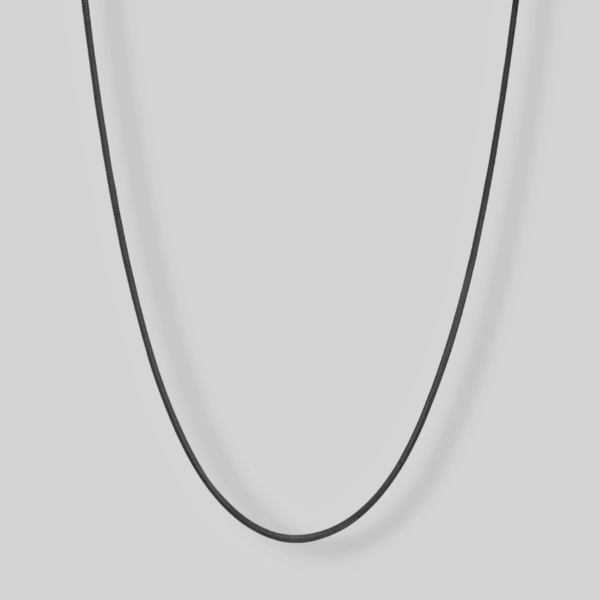 Snake Chain [1.2mm] Black My Store