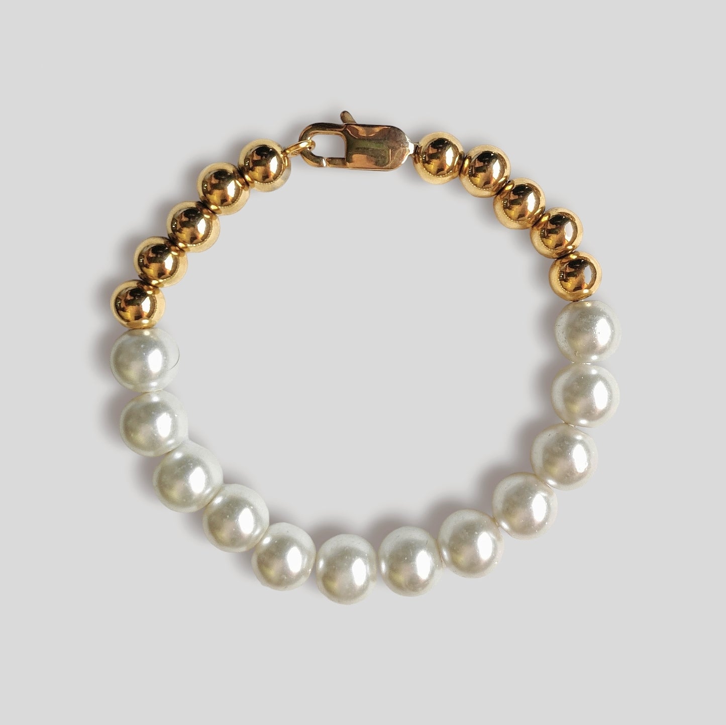 Bivale bracelet [Golden]