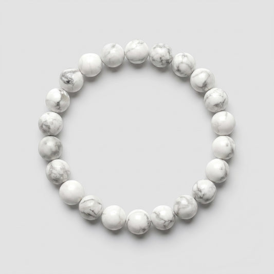 White Turquoise Bead