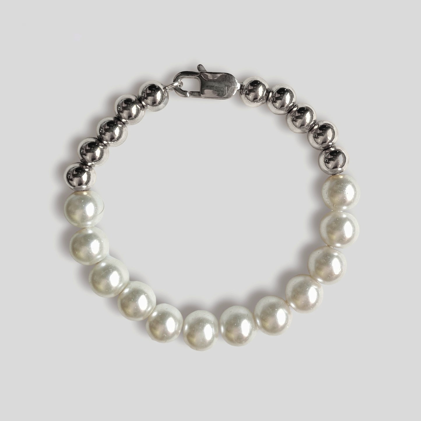 Bivale bracelet [Silver]