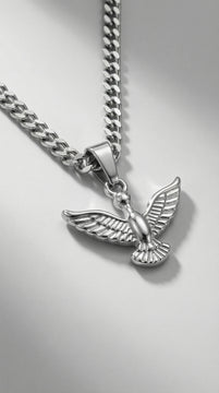 Silver / Cuban Chain 20 inch