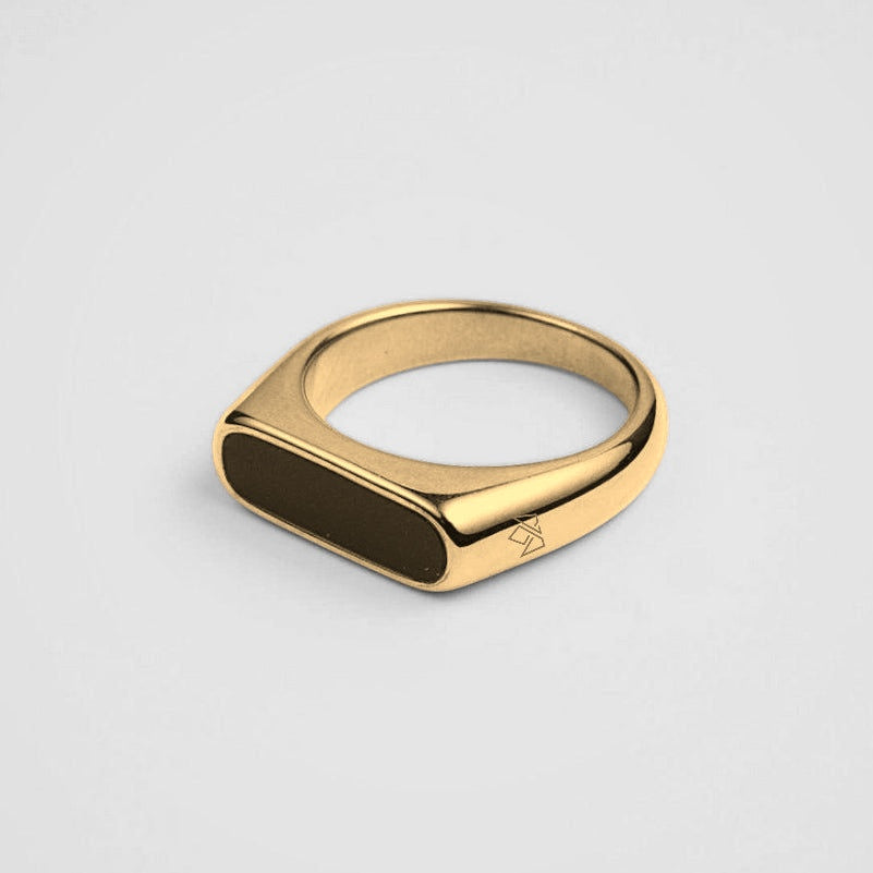 Signet Bar Ring [Golden] Tiara