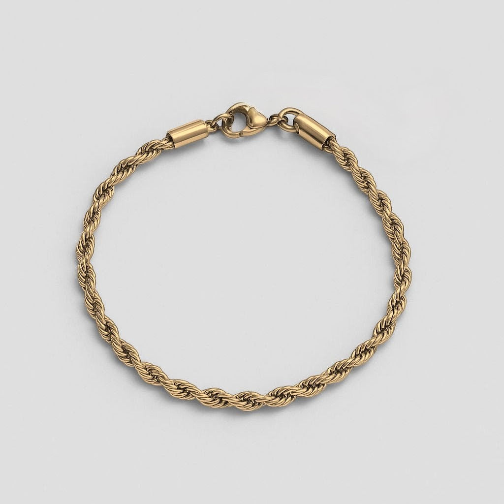 Rope Bracelet 3mm [Gold]