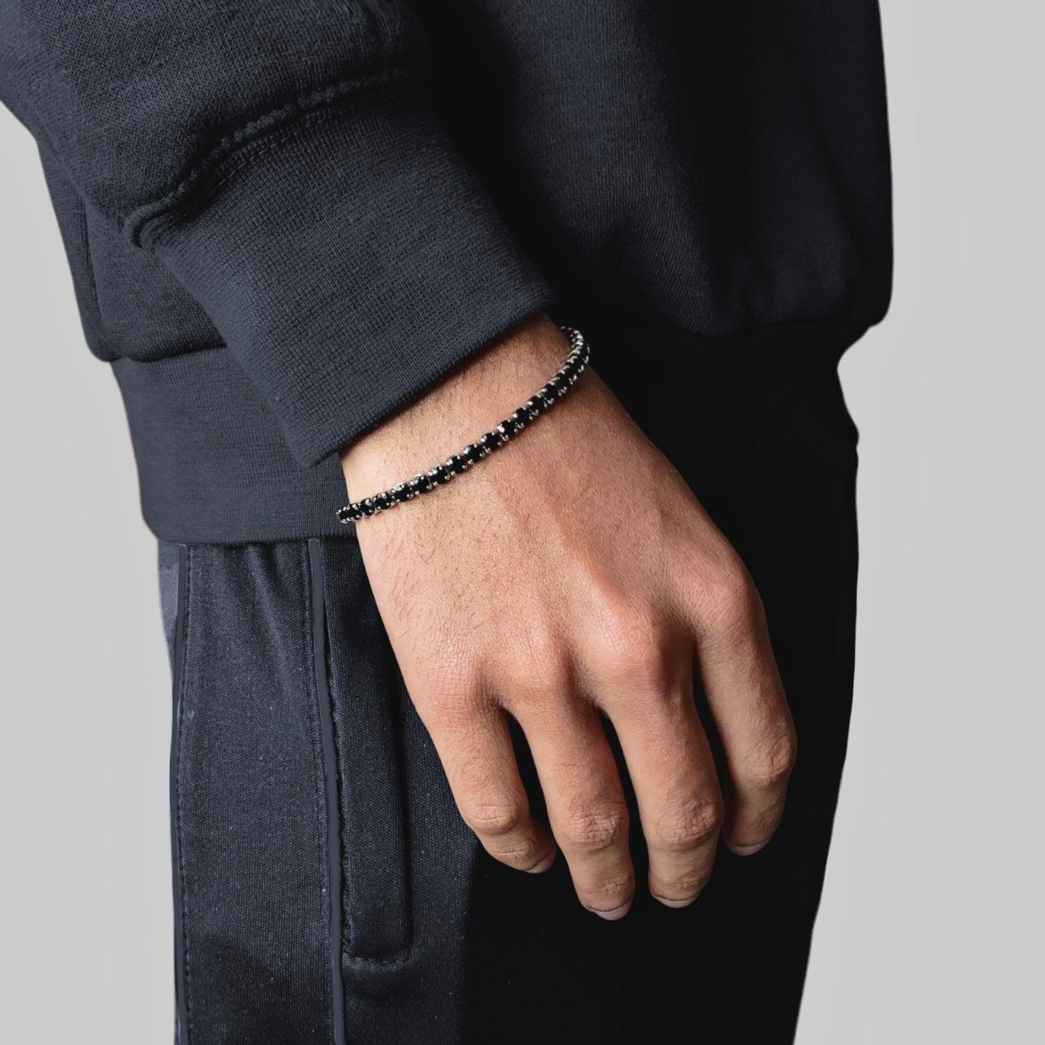 Tennis Bracelet [Black] Tiara