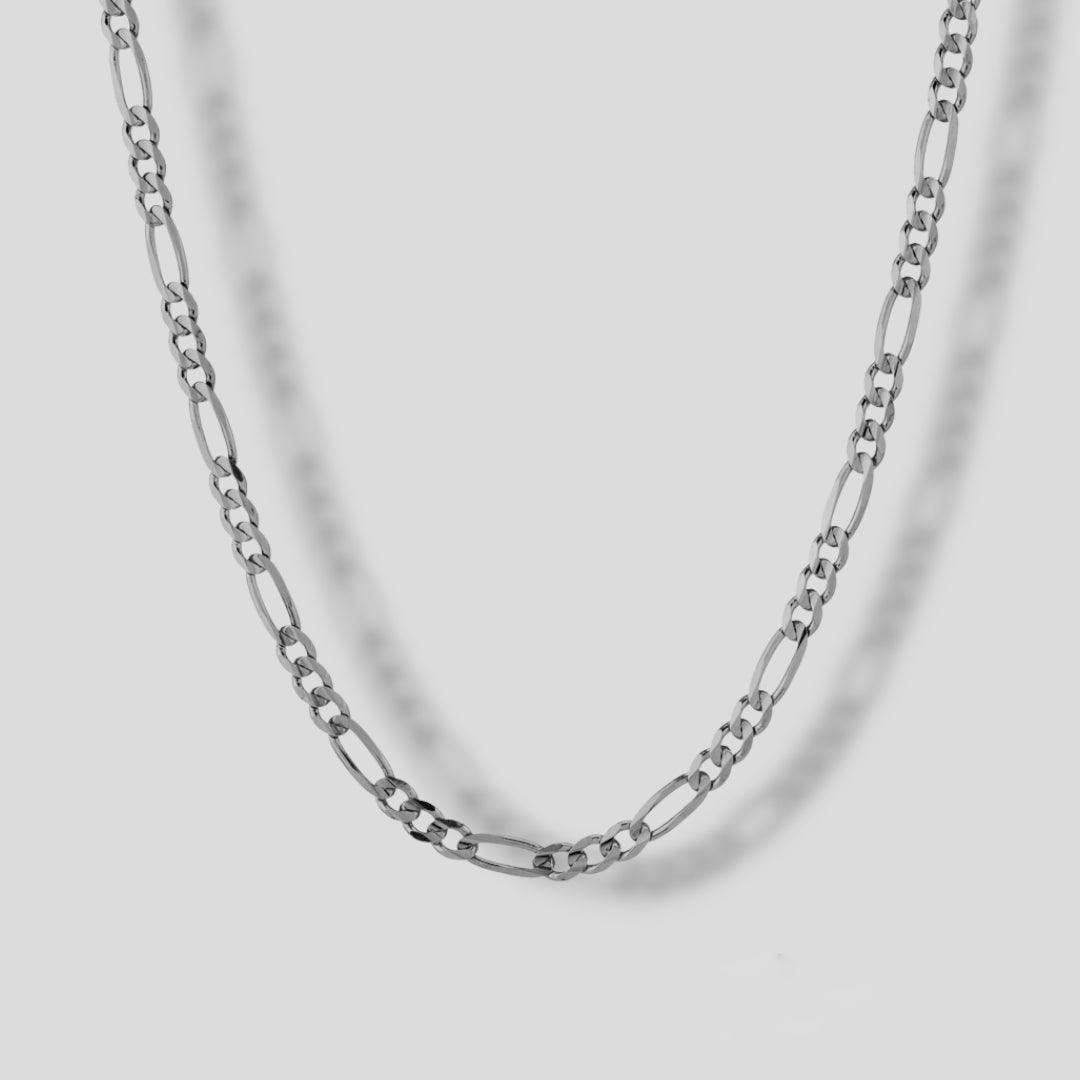 Figaro Chain 5mm Silver Tiara