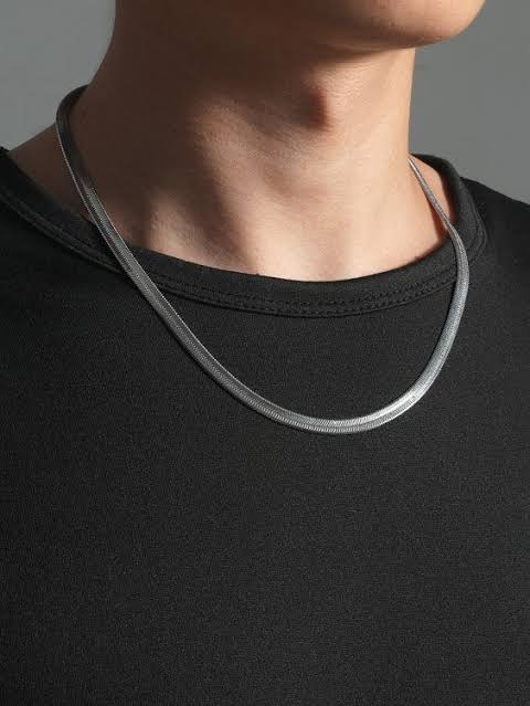 Scale Chain 5mm Silver Tiara
