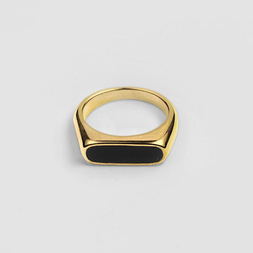 Signet Bar Ring [Golden] Tiara