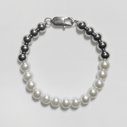 Bivale bracelet [Silver] Tiara