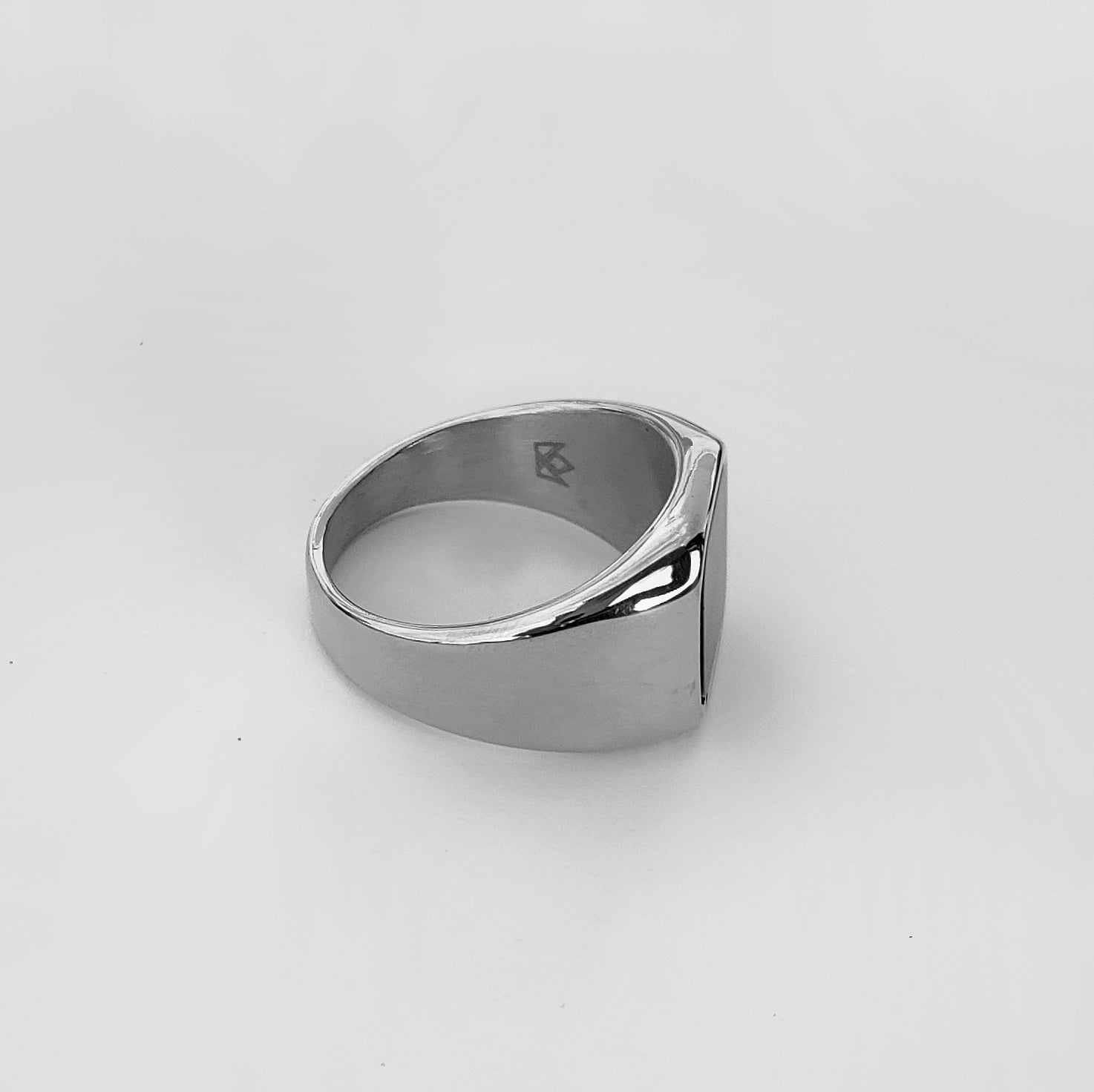 Square Agate Ring [Silver] Tiara