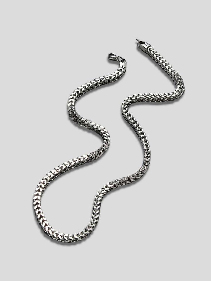 Foxtail Chain Silver 20 Inches 4mm Tiara