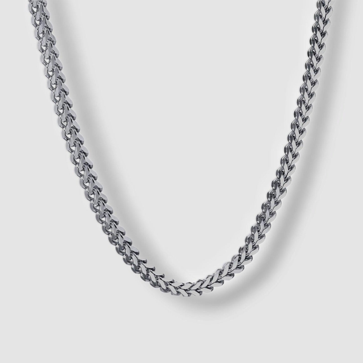 Foxtail Chain Silver 22 Inches 4mm Tiara