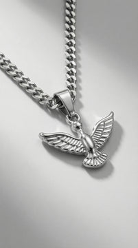Silver / Cuban Chain 20 inch