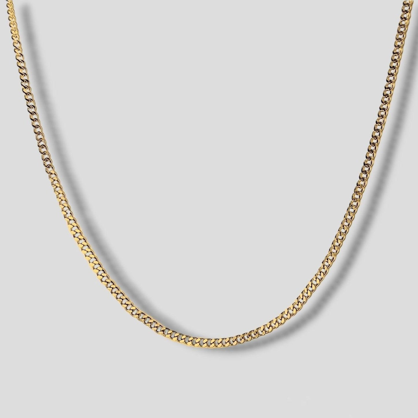 Cuban Chain [Flat] 3mm Gold Tiara