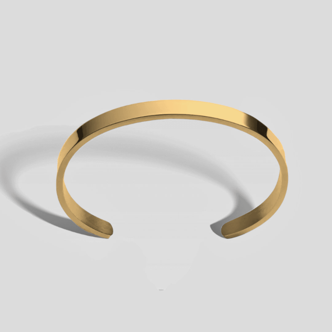 Classic cuff Bracelet Golden Tiara