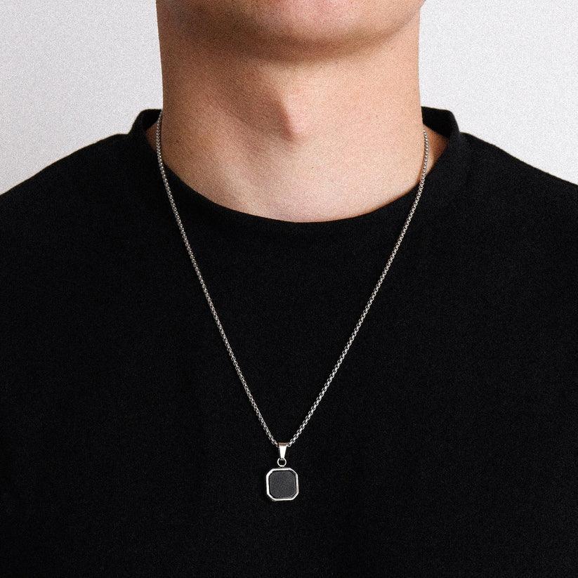 Square Onyx Tiara